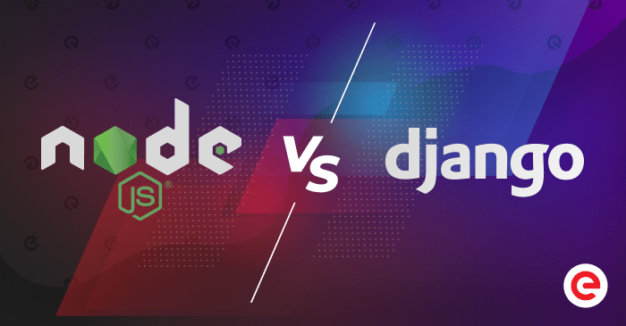 node.js vs django - blog cover